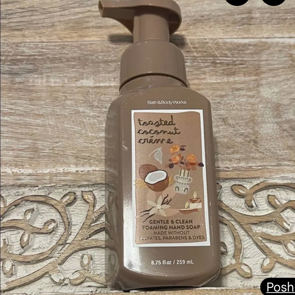 🥥 BBW Toasted Coconut Crème Hand Soap NEW